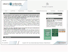 Tablet Screenshot of imeryurdaneta.com